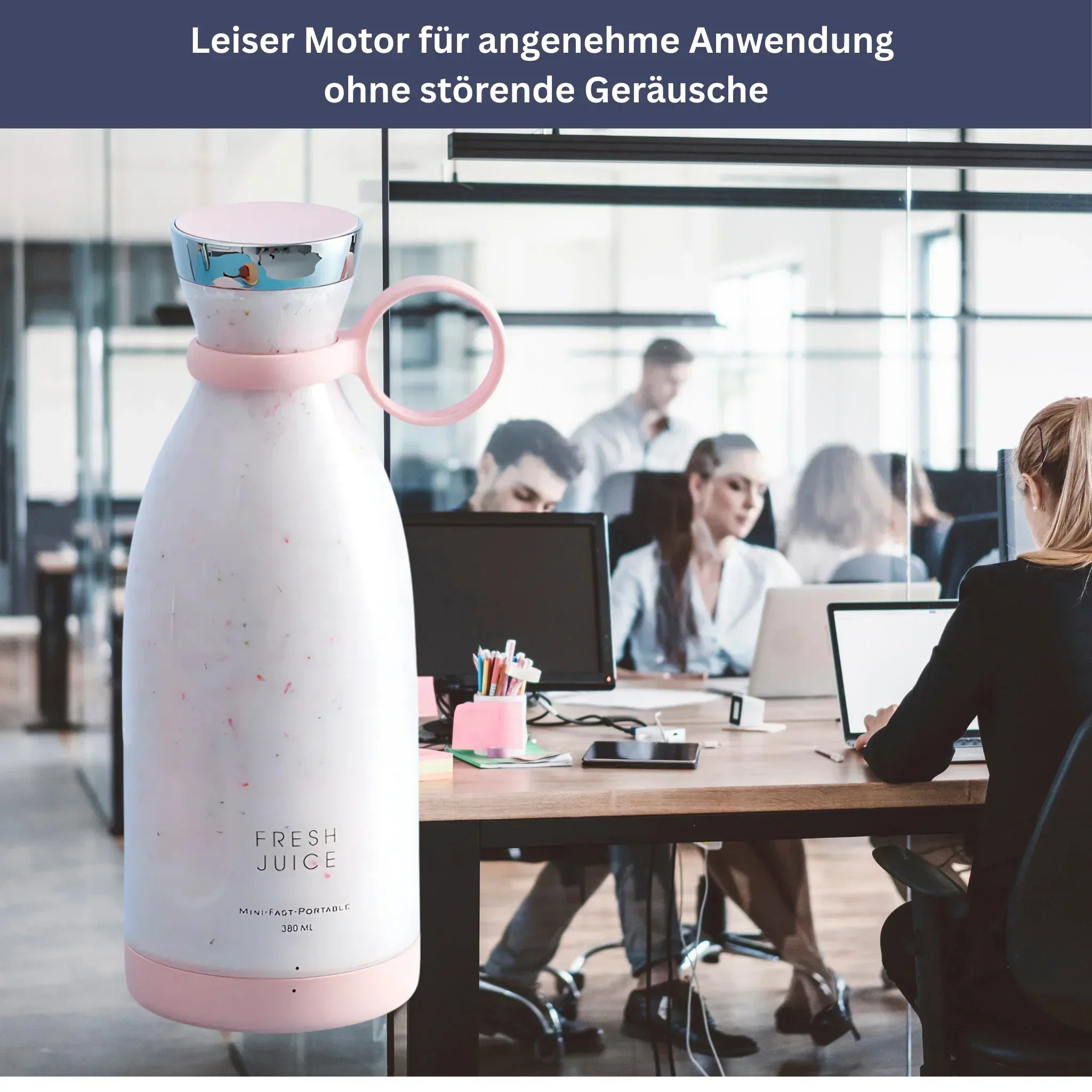 Electric Mini Blender for Juice and Smoothies