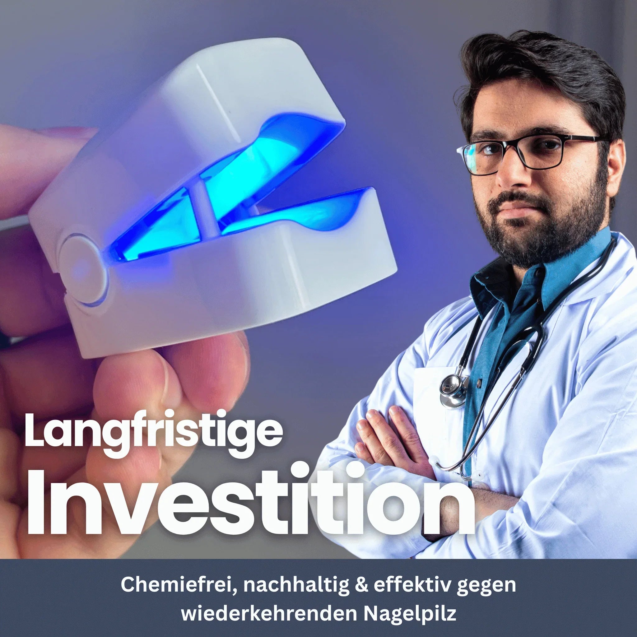 NailClip – Nail Fungus Therapy Device