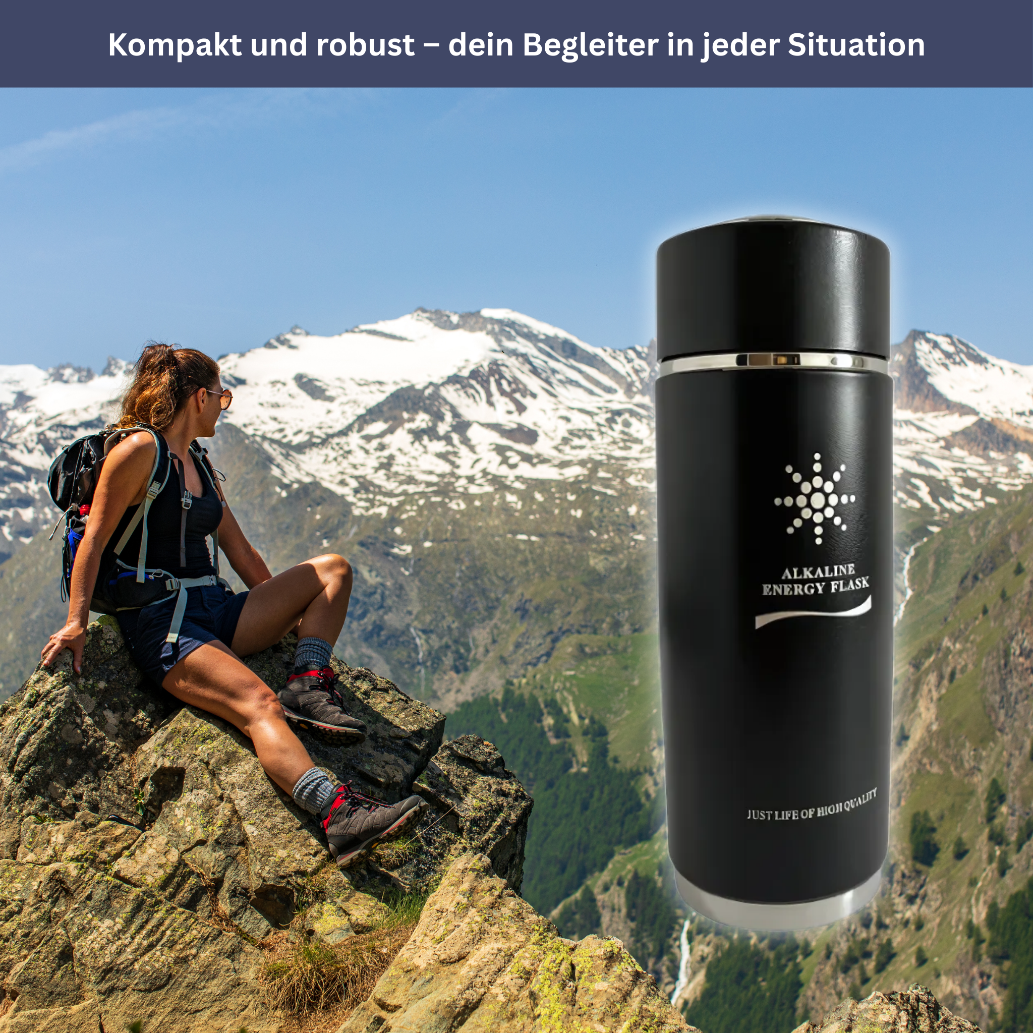 AquaBalance – Alkaline filter bottle