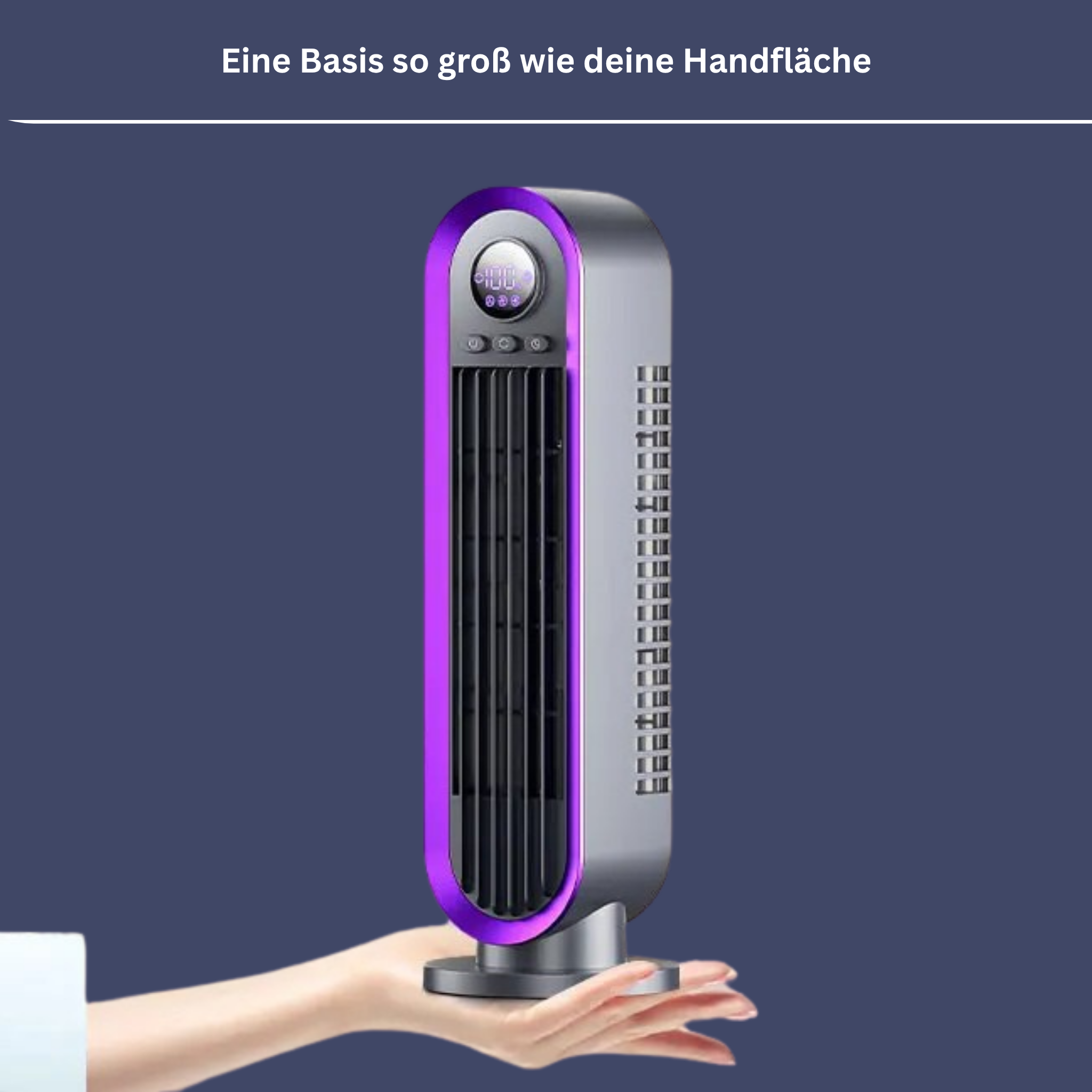 Bladeless Table Fan for Office & Home