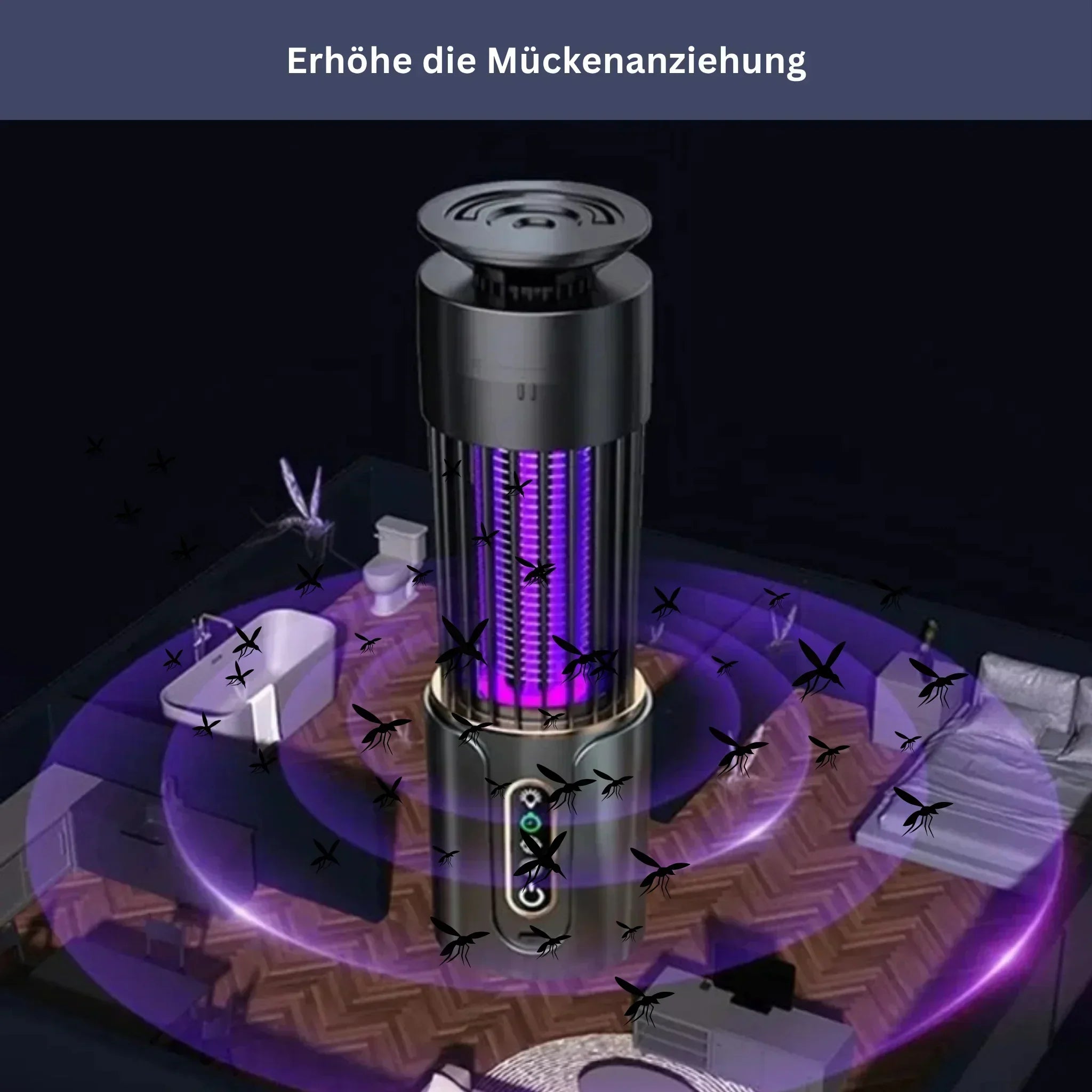 InsectGuard Pro – Multi-Function Mosquito Trap