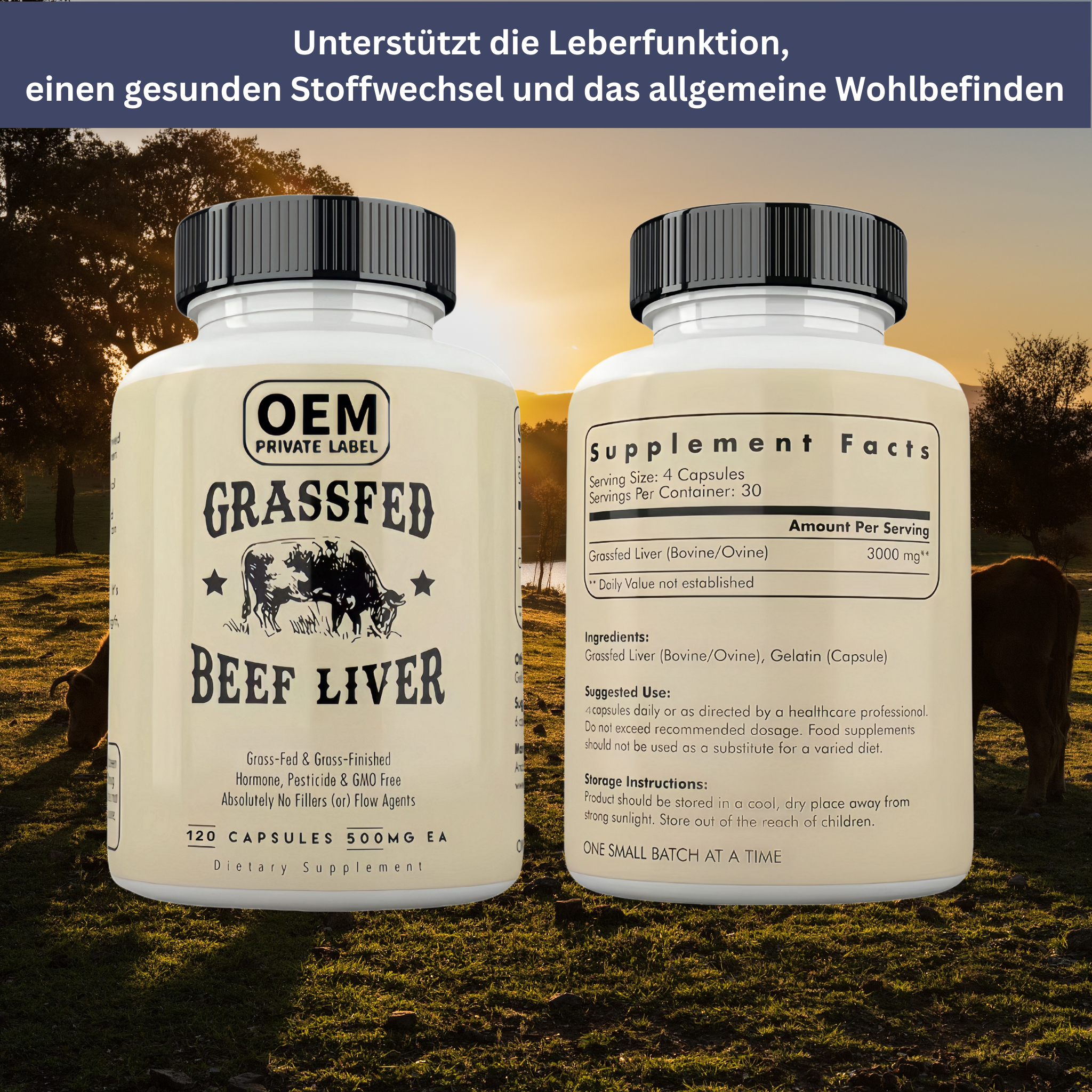 Beef Liver Capsules – Energy & Vitality