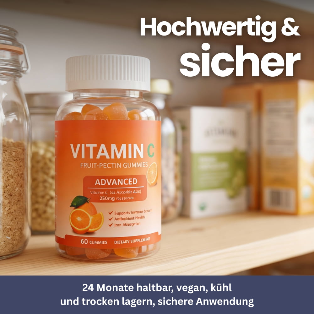 Vitamin C Gummies – Immune Support & Cell Protection