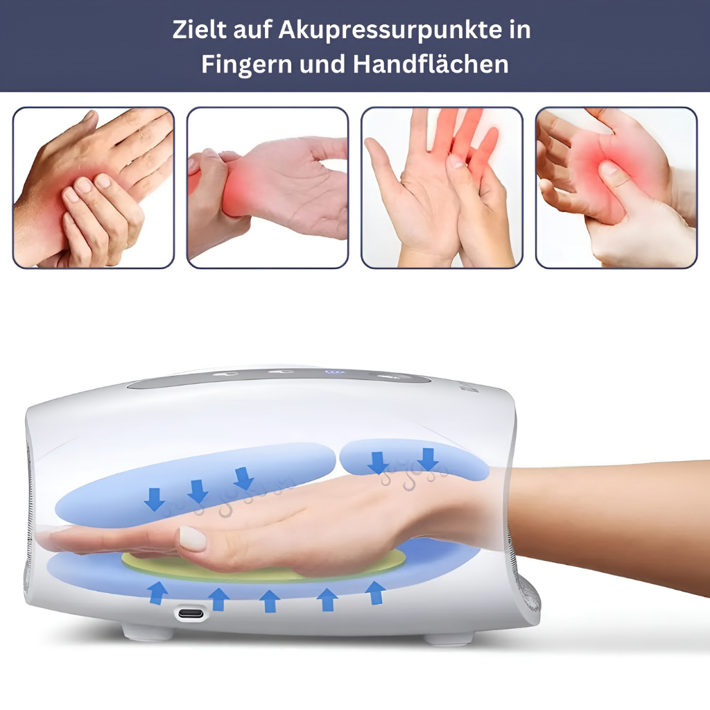 Hand Massager for Therapeutic Pain Relief