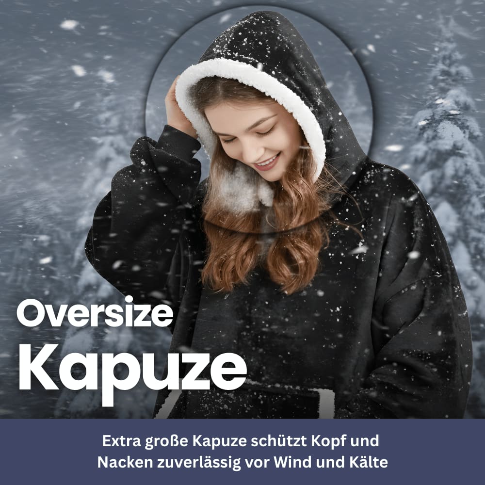 Heat Miracle – Hoodie Blanket with Sleeves