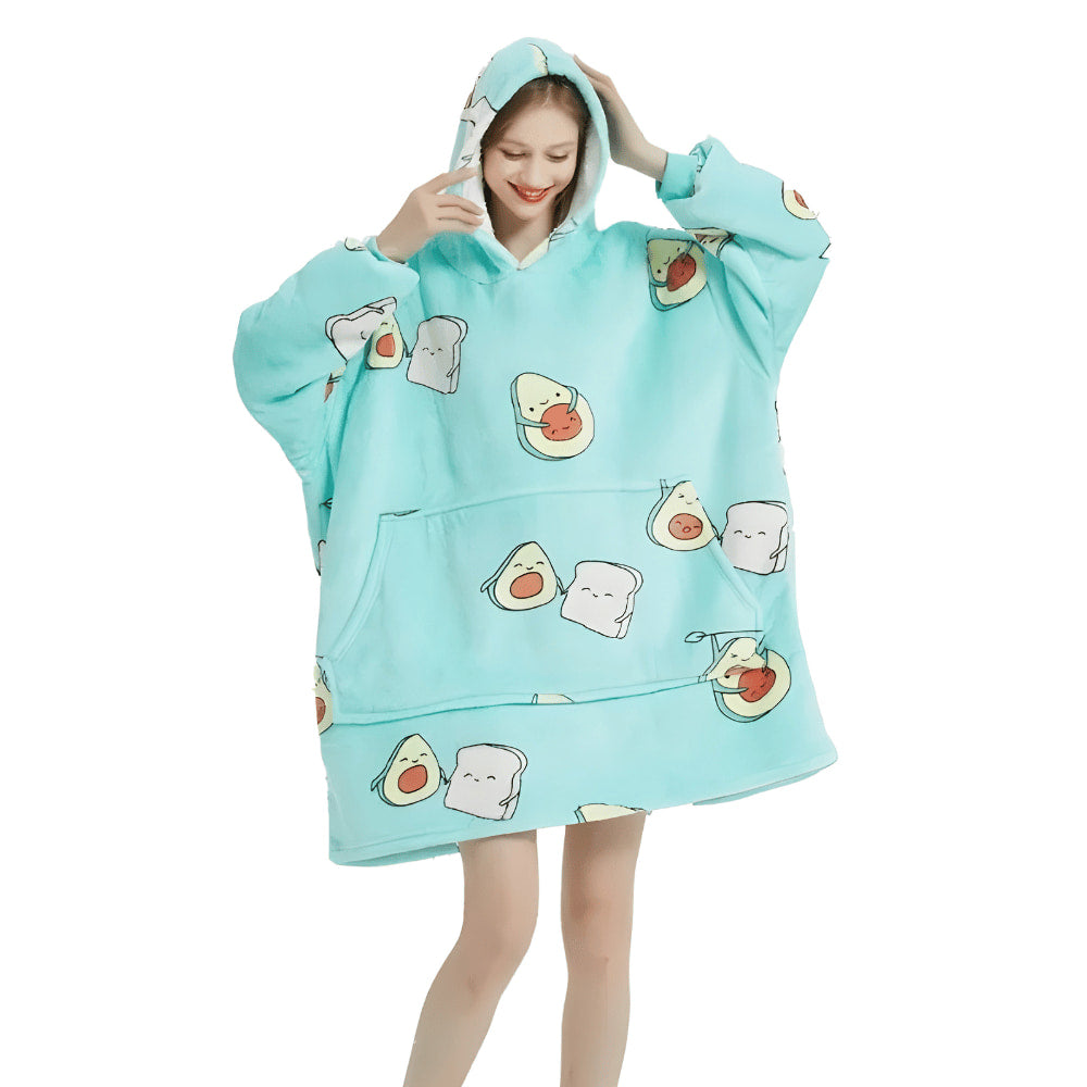 Heat Miracle – Hoodie Blanket with Sleeves